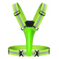 Rechargeable LED Reflective Vest for Running Cycling Walking Horse Riding