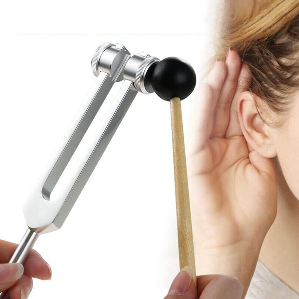 4PCS Tuning Fork Set With Mallet Sound Tool Sensory Tuning Forks