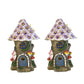 2Pcs Outdoor Garden Mushroom House Solar Light Decoration