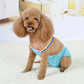 Cute Harness Female Dog Sanitary Pants Reusable Menstrual Diaper
