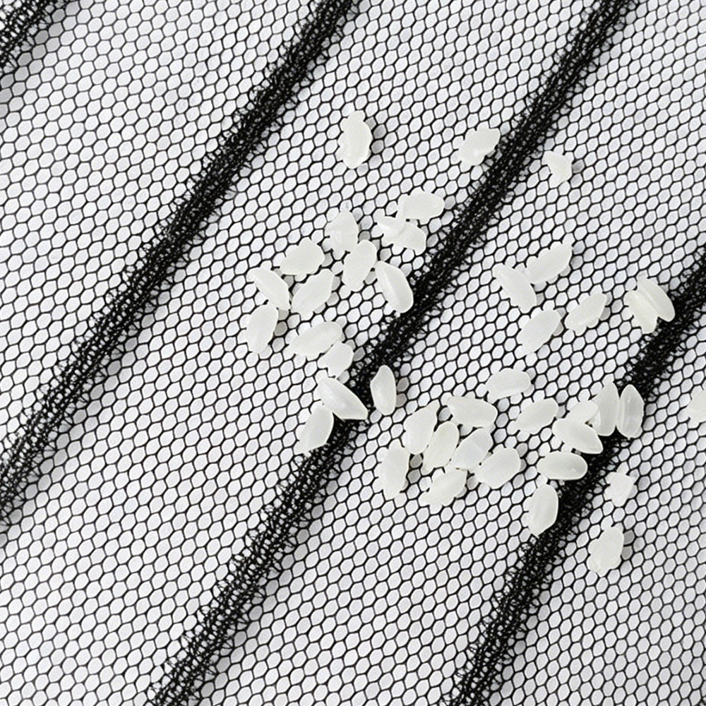 No-Drill Attraction Mosquito Screen Door Curtain Self Closing Mesh Net for Home Doorway