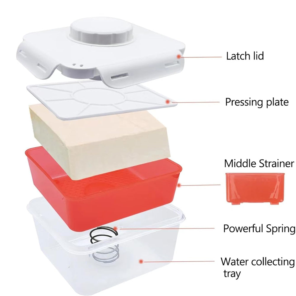 Marinating Dish Tofu Press Drainer