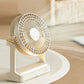 Desktop Fan with Night Light 330 Degree Swivel 3 Speeds USB Table Fan