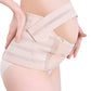 Maternity Belly Support Belt for Pregnancy with Adjustable Abdominal Support-Beige