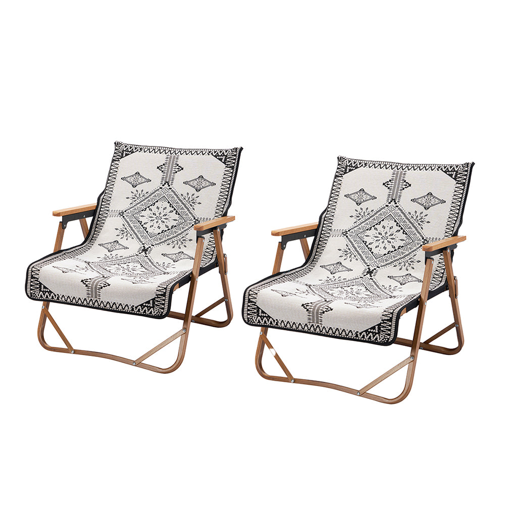 2Pcs 50x90cm Outdoor Camping Seat Chair Cover