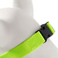 Dog Muzzle Air Mesh Adjustable Mouth Guard for Bark and Scavenging Prevention-Green