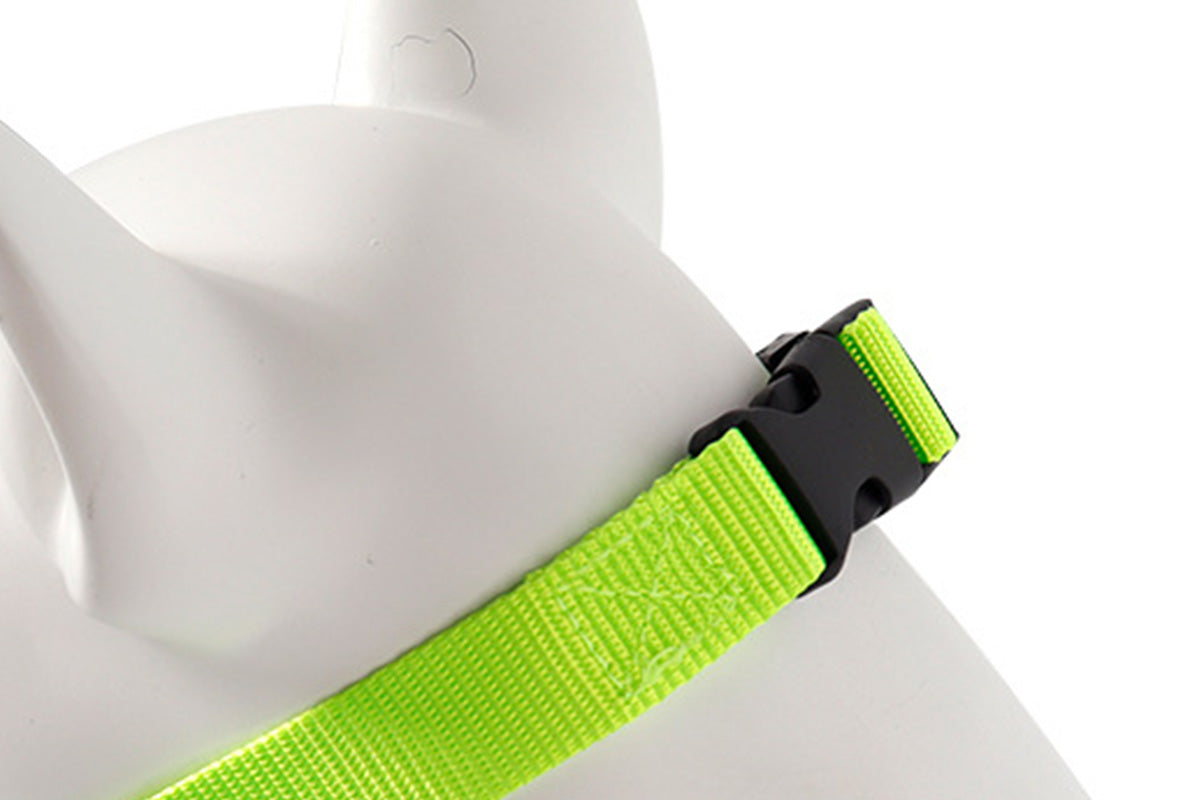 Dog Muzzle Air Mesh Adjustable Mouth Guard for Bark and Scavenging Prevention-Green