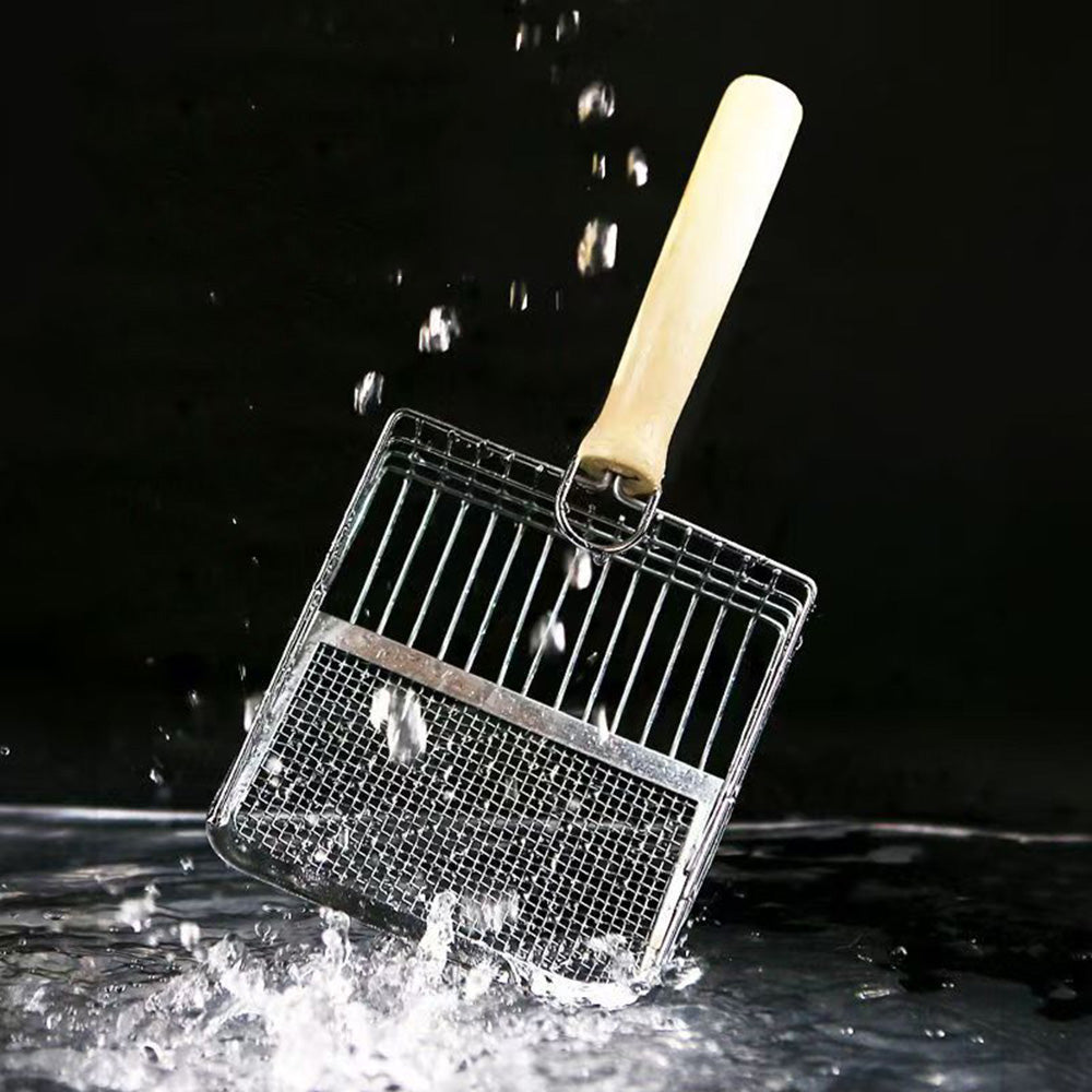 2-in-1 Cat Litter Shovel Large Sifter Scoop for Multi-cat Families