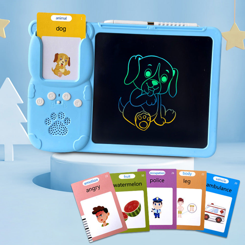 Talking Flash Cards Toys 510 Words with Drawing Tablet for Boys Girls