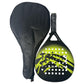 Carbon Fiber Paddle Tennis Racket with EVA Core and Carry Bag for Beach or Court