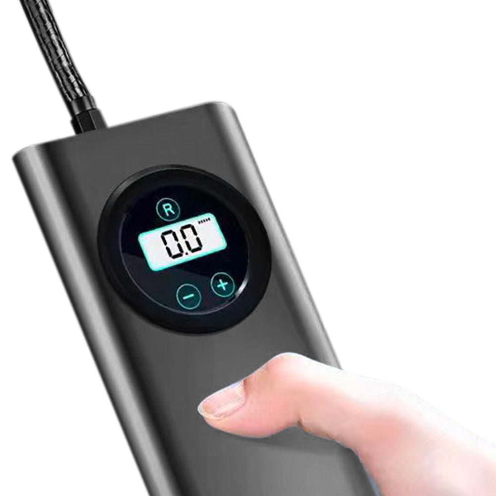 Tire Inflator Air Compressor with Auto Shutoff Pressure Gauge for Car Motorcycle
