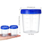 10Pcs 120ml Transparent Measuring Cup with Lids