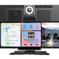 10.26 Inch Wireless Carplay Android Auto Screen Portable with Dual Dash Cam