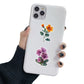 50 Pcs Floral Transparent PET Stickers DIY Decals for Phone Case Cup Laptop