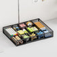 Expandable Desktop Drawer Organizer Basket with Adjustable Dividers for Home Office