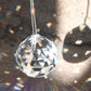 10Pcs Clear Crystal Pendants Crystal Glass Chandelier Prism for Curtain Lamp Garden