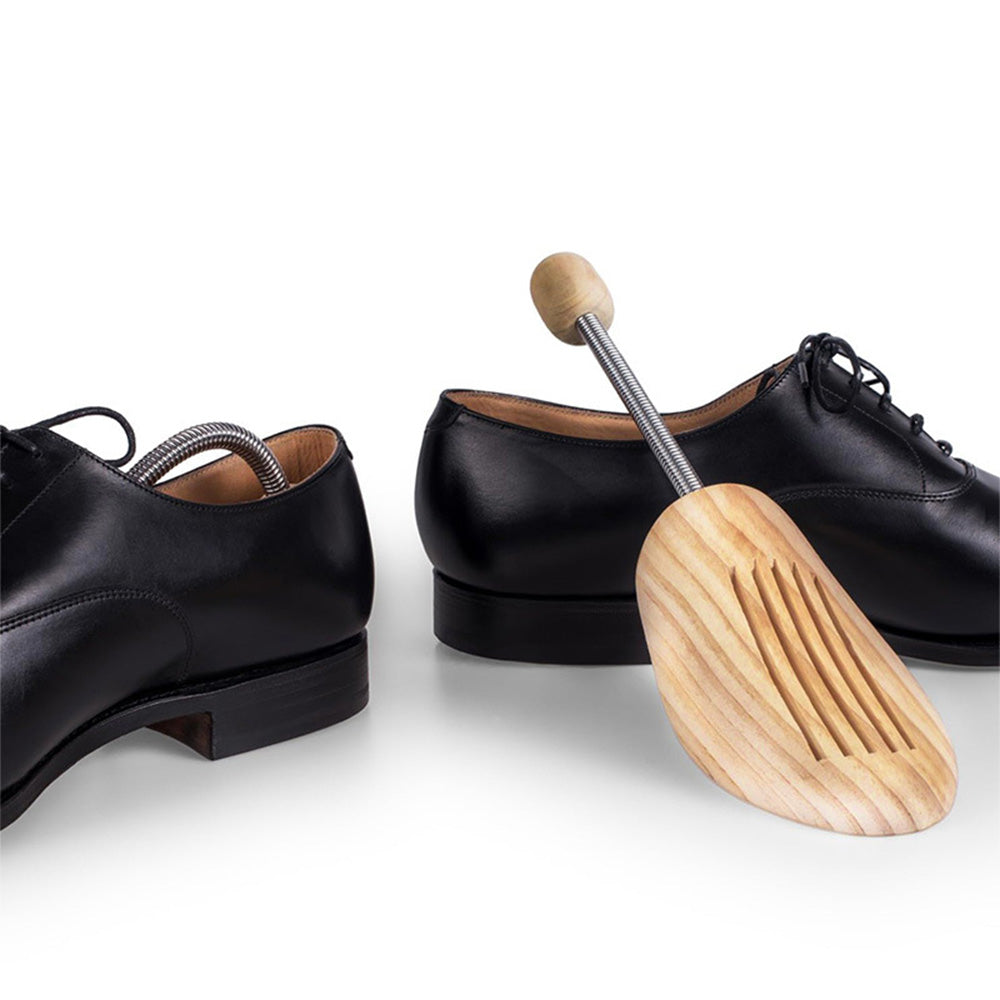 1 Pair Adjustable Engineered Wood Shoe Stretchers Shoe Trees for Men Women