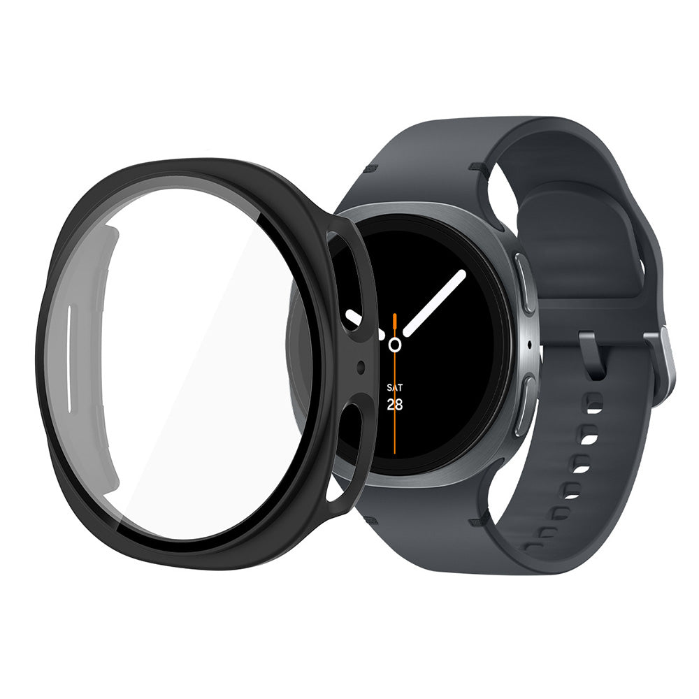 5 Pack Screen Protector Case with Screen Protector for Samsung Galaxy Watch8