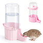Bird Waterer Automatic Gravity Drinking Fountain for Cage with Anti Drowning Tray