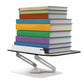 Adjustable Book Stand for Reading with 360 Degree Rotating Base and Page Clips