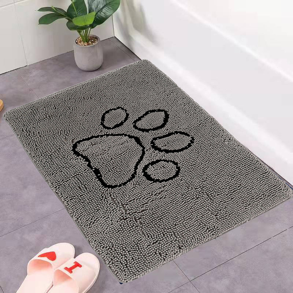 43x61cm Pet Dog Highly Absorbent Chenille Door Mat