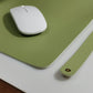 Dual-Sided Leather Desk Pad and Mouse Mat