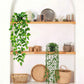 4 PCS Fake Hanging Plants with Pots Artificial Plants for Wall Room Balcony Office