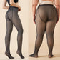 2Pcs Women Thermal Lined Translucent Pantyhose Tights Stockings