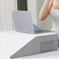 Triangular Nursing Pillow Dual-Layer Foam for Leg Elevation