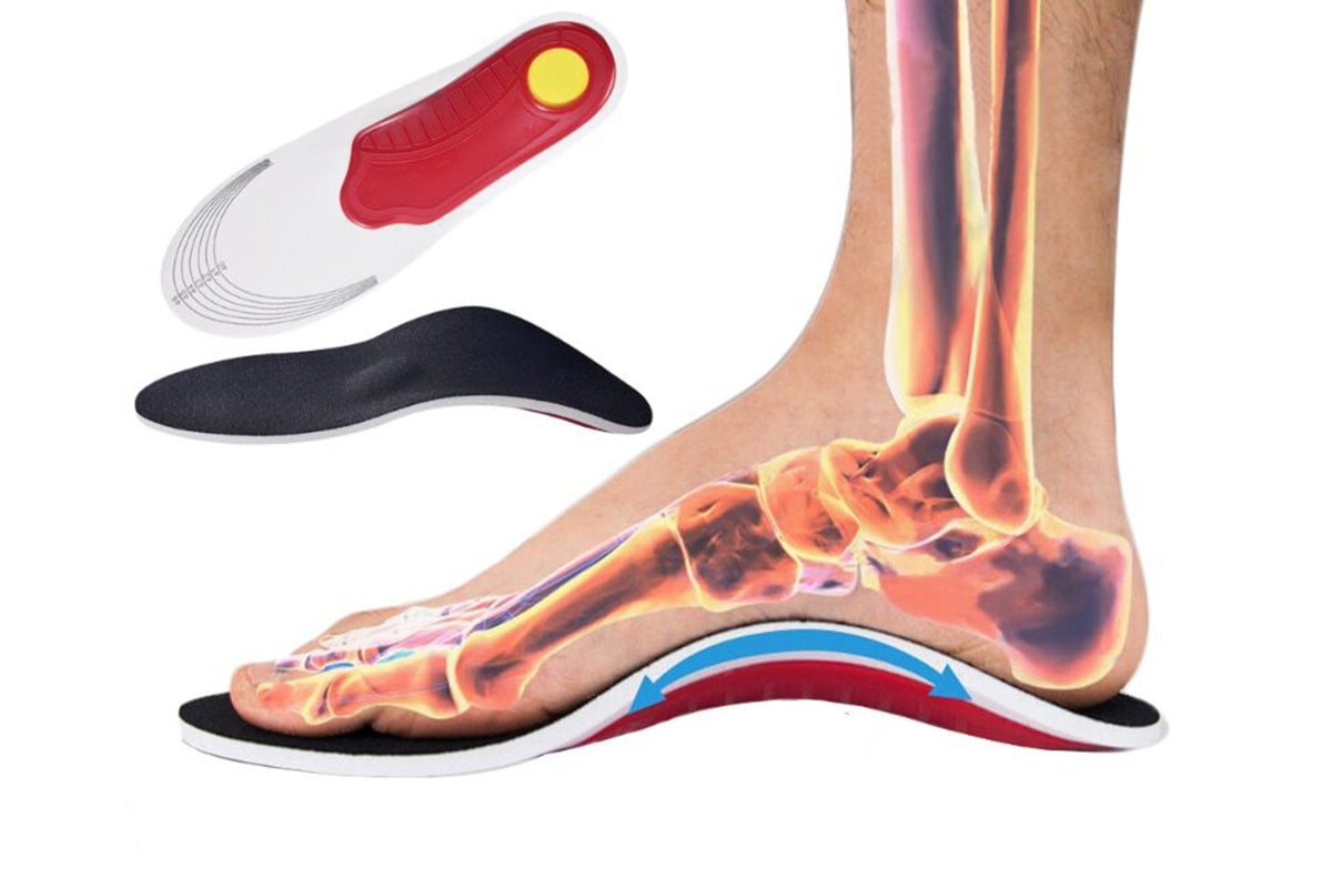 High Arch Support Shoe Insoles for Flat Feet Support and Posture Correction