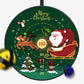 72CM Christmas Large Dart Board With 12 Sticky Balls Dart Board Game