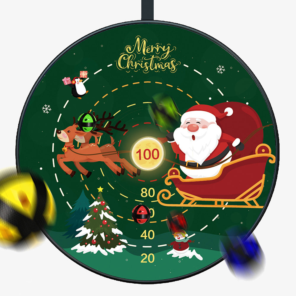 72CM Christmas Large Dart Board With 12 Sticky Balls Dart Board Game