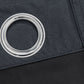 100 Percent Blackout Curtain Panel with Black Liner Heat & Light Blocking Drapes