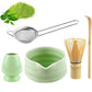 Matcha Whisk Set 5PCS Ceramic Matcha Kit Matcha Bowl With Spout Matcha
