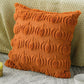 Fall Pillow Covers Halloween Pumpkins Faux Fur Pillowcase for Chair Sofa-Brown