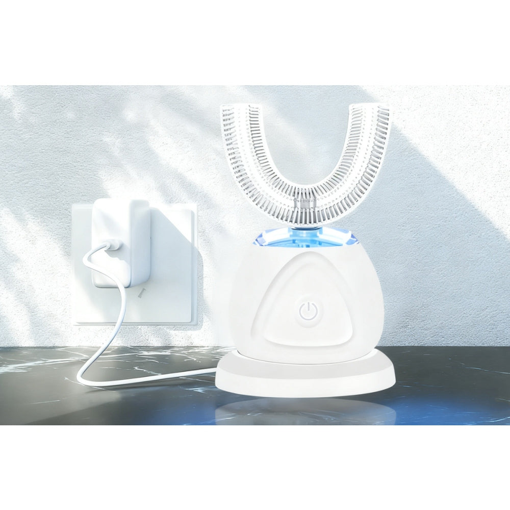 U-Shape Ultrasonic Toothbrush Sonic 360-degree Electric Teeth Cleaner Toothbrush