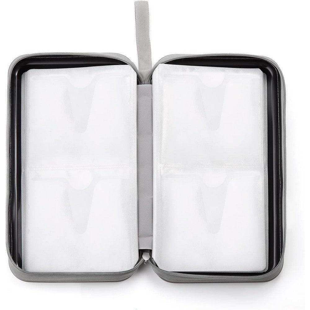 CD Case 96 Capacity CD Holder Case Portable CD DVD Storage Organizer
