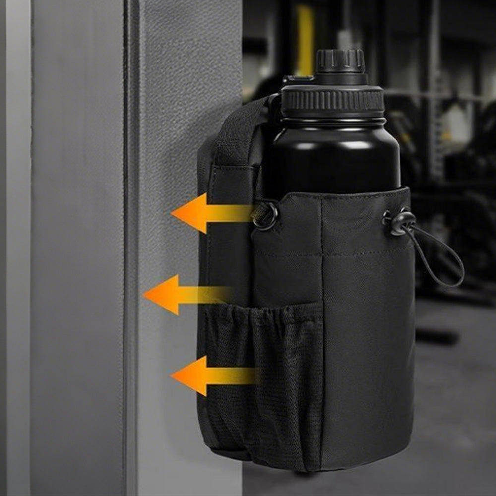 Fitness Bag Large Capacity Outdoor Shoulder Water Bottle Holder for Gym Essentials