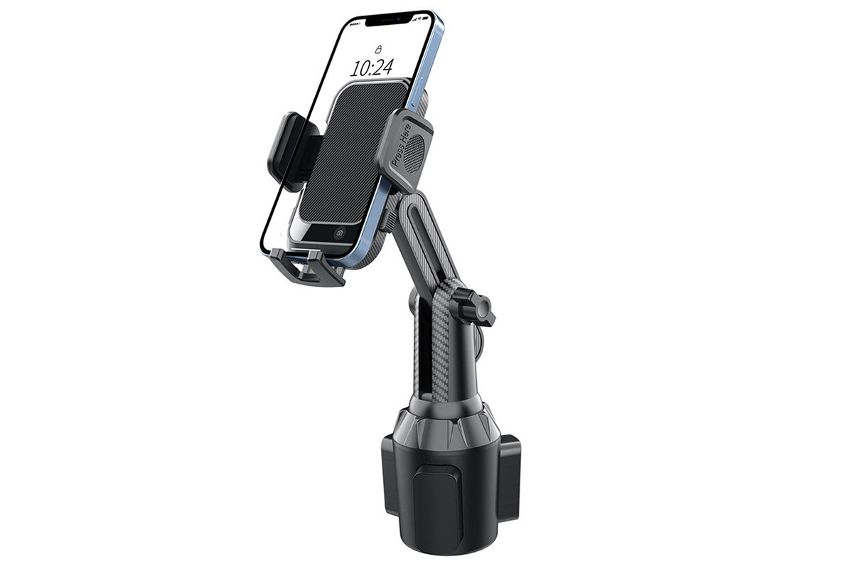 Cup Phone Mount for Car Universal Phone Cradle Holder with Long Adjustable Neck