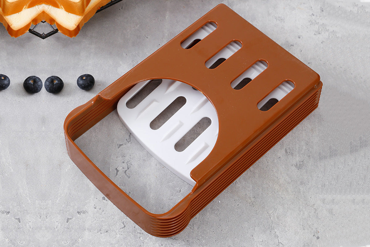 Bread Cutter Foldable Toast Cutter for Home Baking
