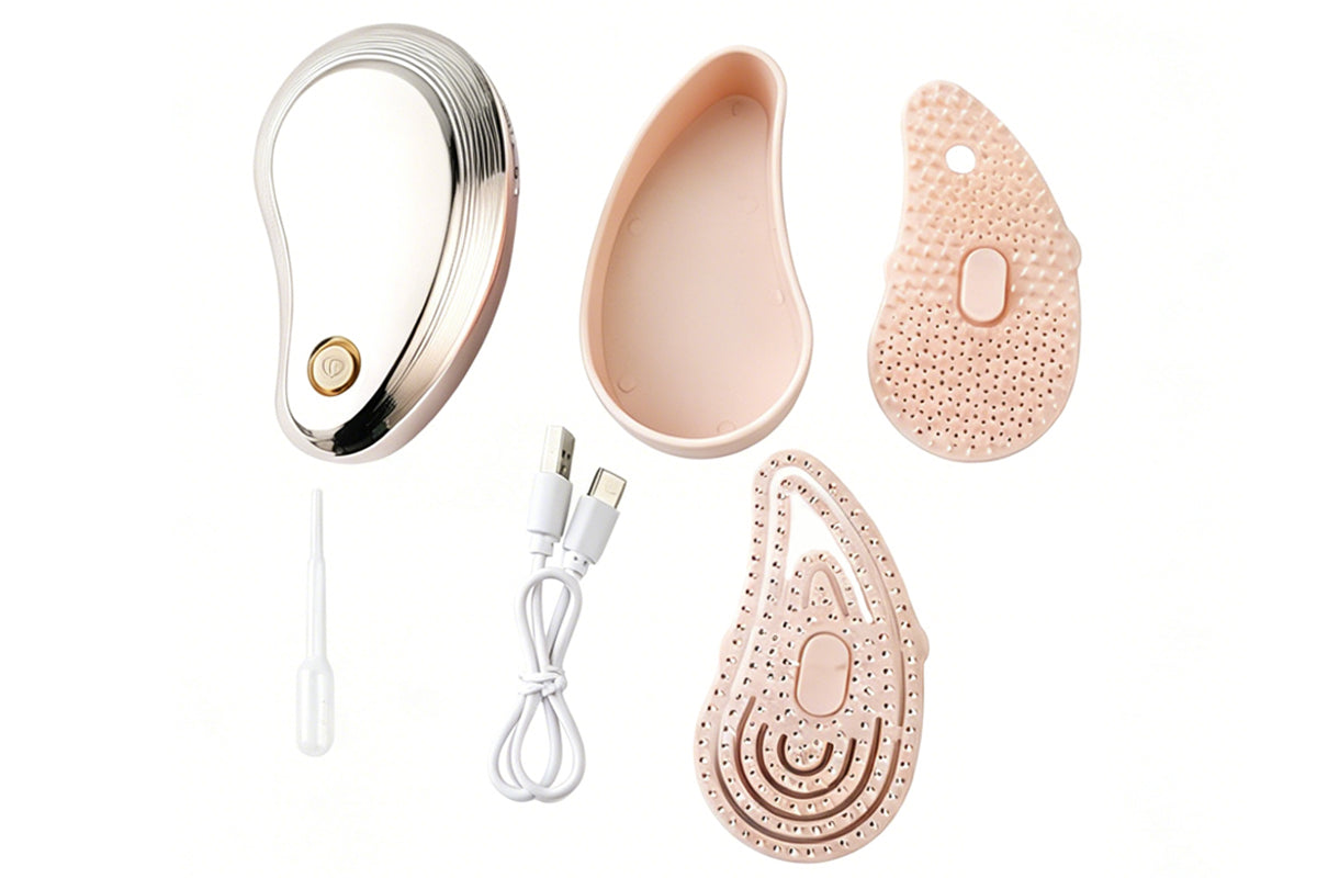 Electric Mist 2 Speeds Vibration Massage Hair Comb for Scalp Care