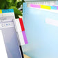 Colored Sticky Index Tabs Page Markers for Books Binders and Notebooks