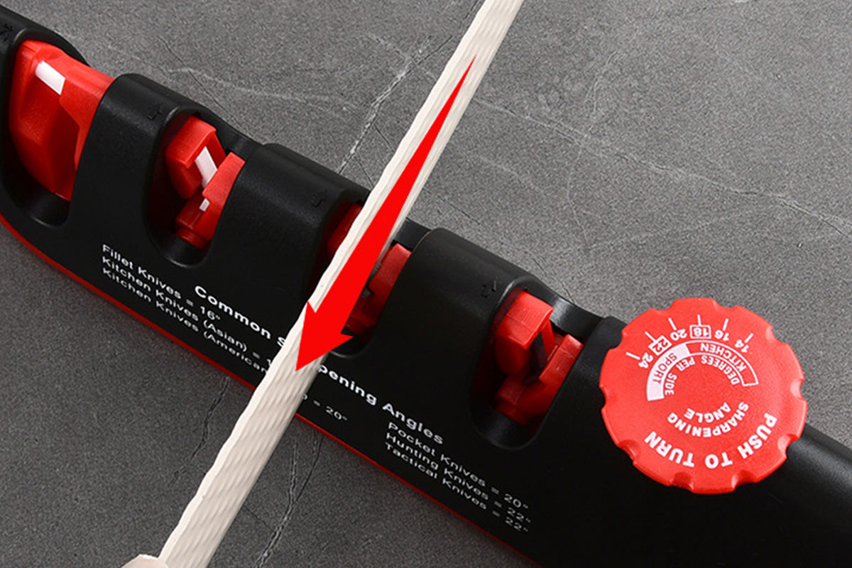 4 In 1 Scissors Sharpener Tool Knife Sharpeners With 6 Adjustable Angle For Kitchen
