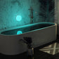 Rechargeable Waterproof Shower Light with 12 RGB Colors Remote and Timer
