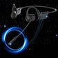 Open Ear Air Conduction Bluetooth Headphones with Noise Canceling Mic for Sports Office