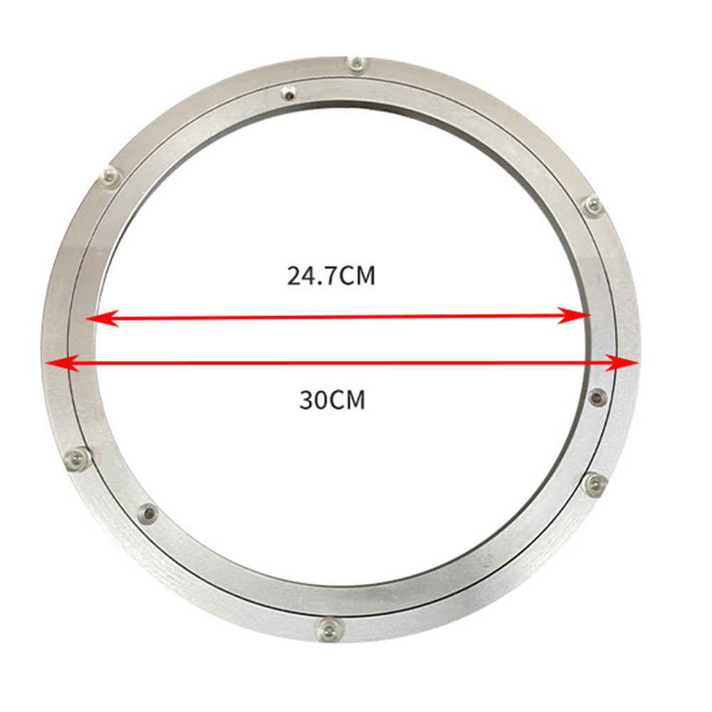 Aluminium Rotating Turntable Lazy Susan Swivel Plate for Kitchen