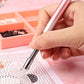 2pcs Glue-out Rhinestone Painting Pen Rhinestone Drill Pen with Visual Window and 6pcs Glue Sticks