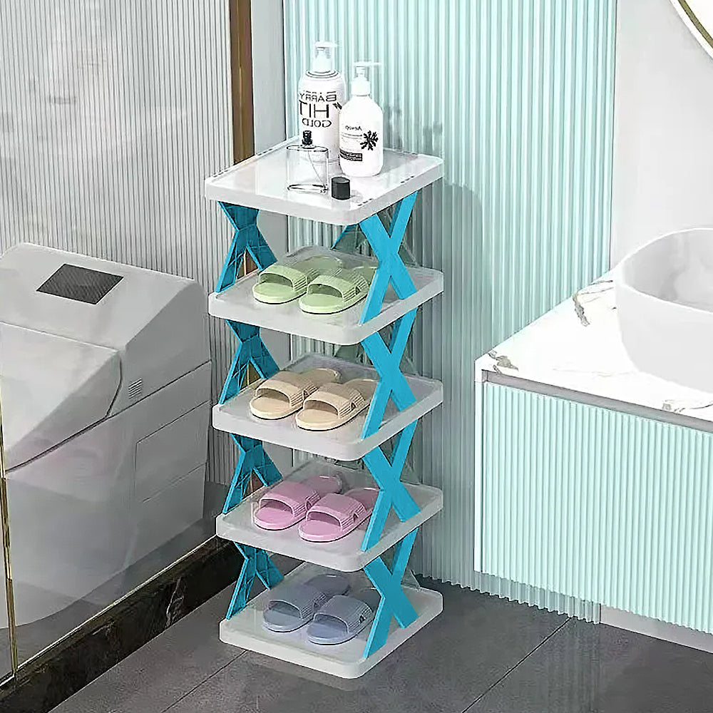 Stackable Shoe Rack Multi-layer Storage Shoes Shelf Space Saving Shoe Organizer