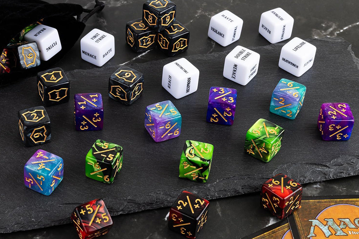 78 Pcs MTG Dice Set Card Game Accessories With Velvet Bag