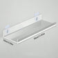 4 Pack Acrylic Wall Shelves Clear No Drill Storage Rack for Bedroom Living Room Bathroom